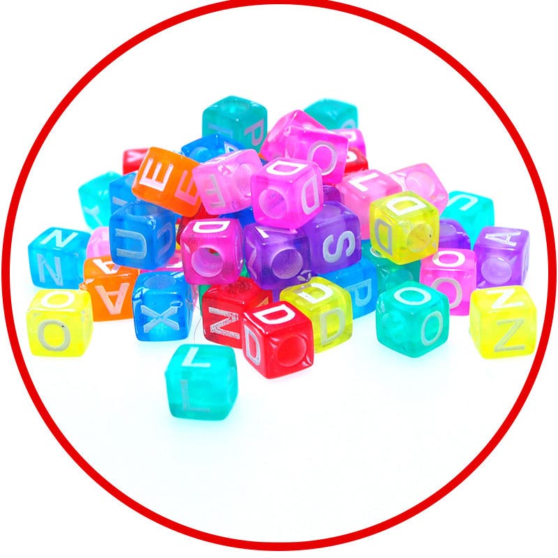 500pcs cube en bois Perles en Bois spacer Bijoux 6X6mm faire Couleur De Choix
