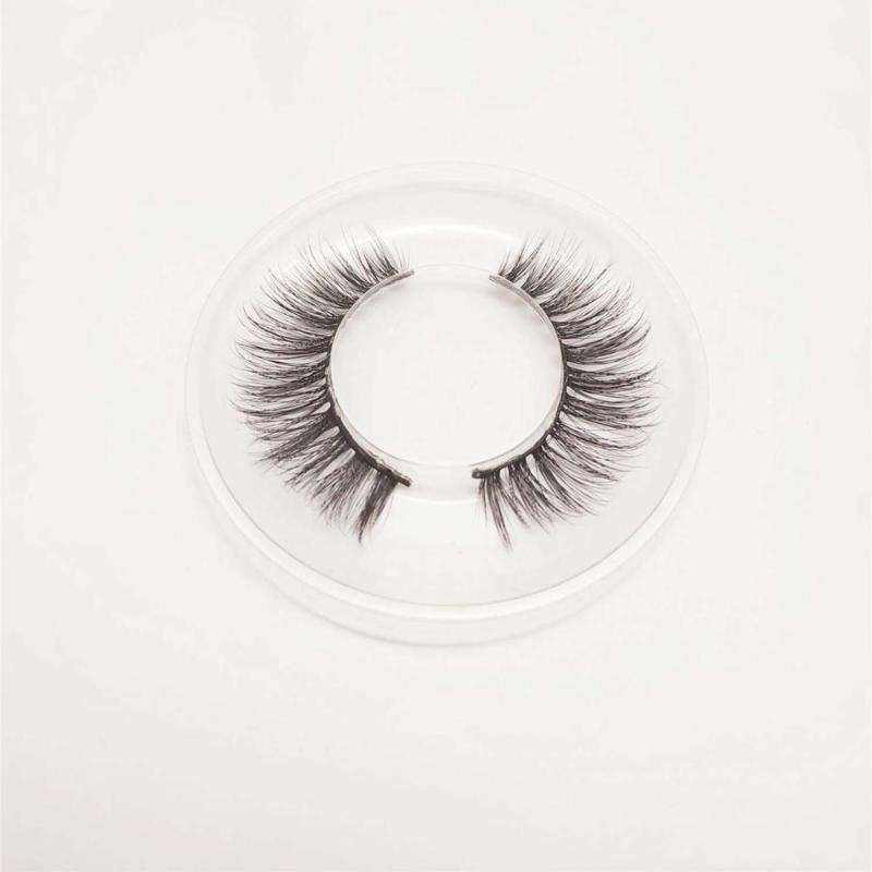 

Hexuan Lashes Factory Wispy Natural Wholesale Faux Mink Lashes Soft Curler Popular