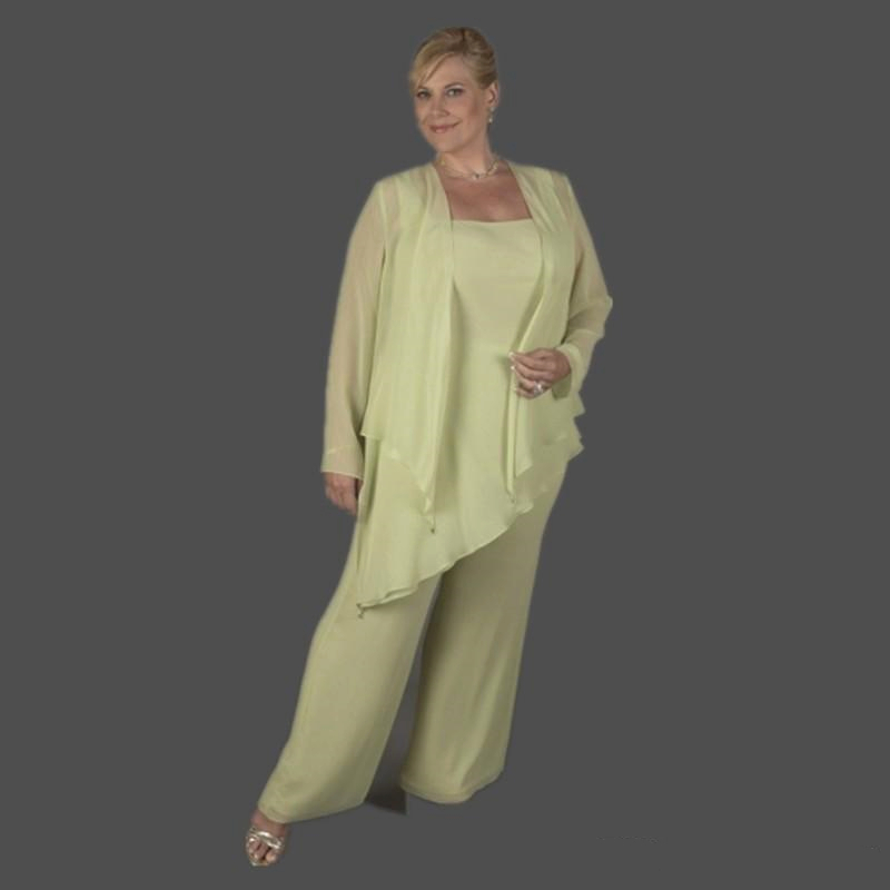 mother of groom pant suits plus size
