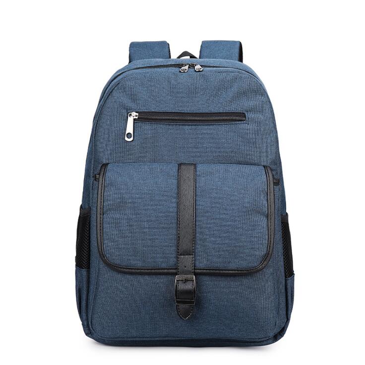 

2020 Wholesale Backpack Travel Sports outdoors Men and women canvas bags Schoolbag Durable 16 inches Computer package Grey Black Blue 2302