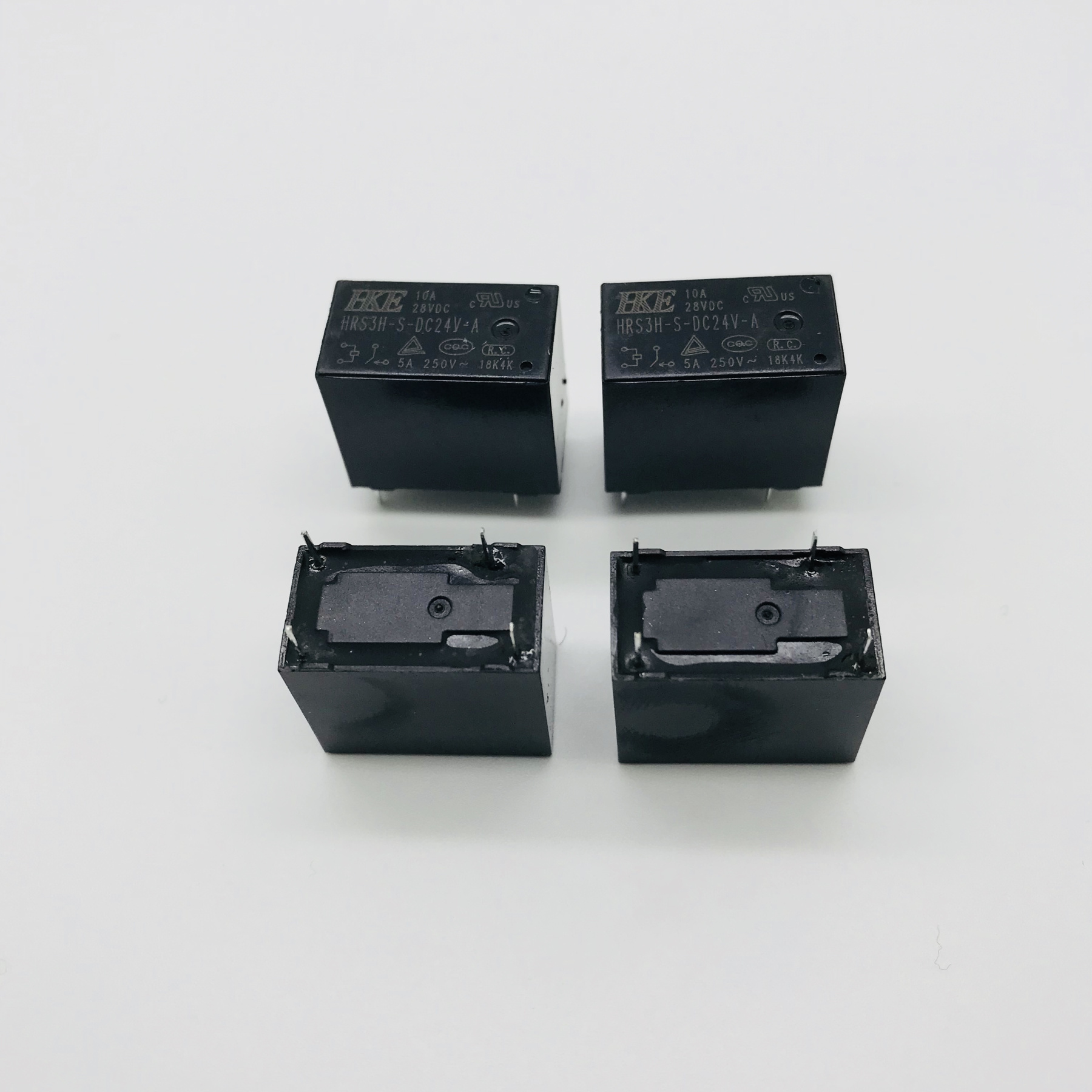 5pcs//10pcs HF46F-5-HS1 New 4Pins Relay DC5V 5VDC