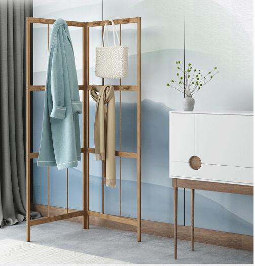 Clothes hanger Bedroom Furniture Corners rack Jane-European white corner racks wall folding hangers-image-476936076