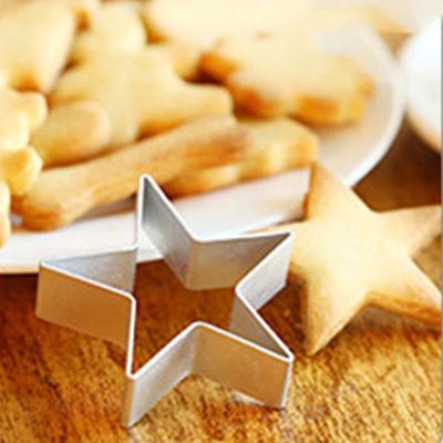 

Wholesale- Star Shaped Aluminium Mold Sugarcraft Biscuit Cookie Cake Pastry Baking Cutter Mould Tool pastry