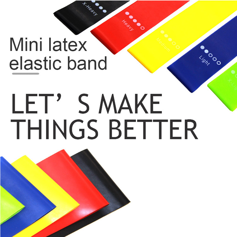 

Training Pull Rope Band Tension Band Rubber Yoga Resistance Bands Pilates Expander For Sports Fitness Gum Gym Workout Equipment, Red