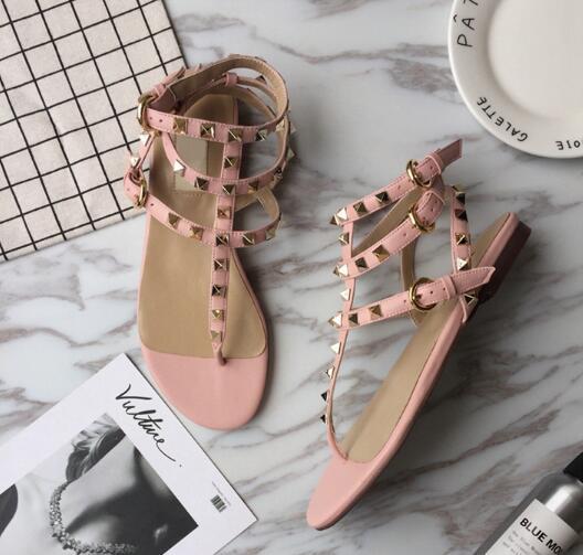 

Hot Sale-of high quality ladies' colours imported leather wear-resistant rubber with sparkling rivet style, 12