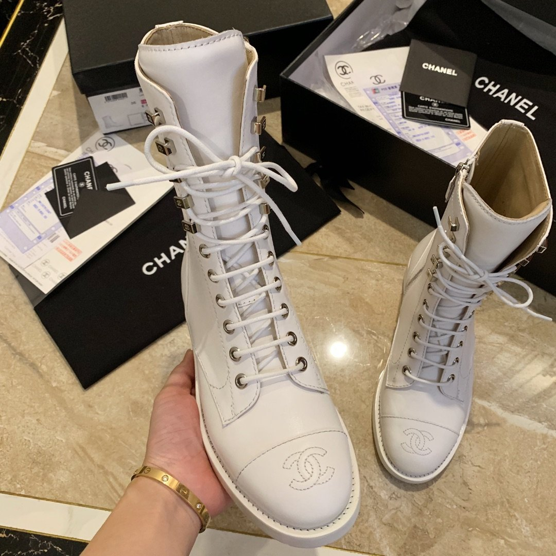 Compra Negro Blanco Atado Los Zapatos De Tacón Alto Mujer Dulce Señora  Platform Gruesos Zapatos De Cuero De Bloque Media Pantorrilla Corto Mujeres  Botas Con Cremallera Aumenta Barato | Entrega Rápida Y