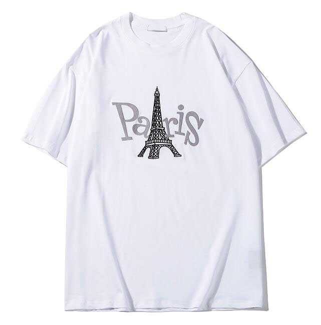 

Mens Designer T Shirts Black Luxury Tops Mens Fashion Designer T Shirts Top Short Sleeve S-XL, White;black