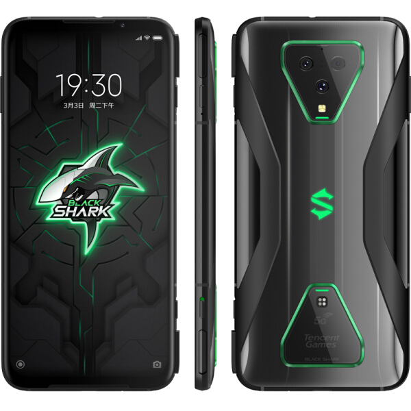 

Original Black Shark 3 Pro 5G Mobile Phone Gaming 8GB RAM 256GB ROM Snapdragon 865 Octa Core Android 7.1" Full Screen 64MP AI 5000mAh Face ID Fingerprint Smart Cell Phone