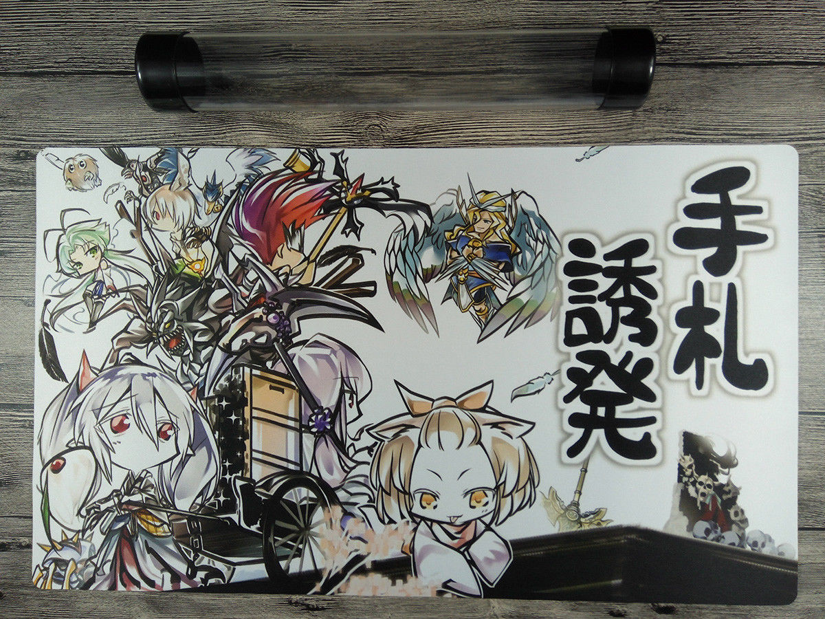 

YuGiOh Ghost Family/Sisters Duel Custom Playmat Trading Card Game Mat Free Tube