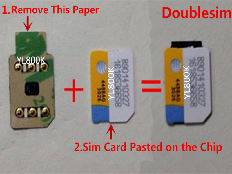 

Free DHL 3M Adhesive Double-sim Unlock SIM Card 4G/5G for iPhone 6S 7 8 X XS XR XSMAX 11 12 GEVEY ONESIM