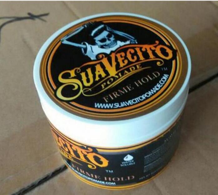 

Suavecito Strong style restoring Pomade Hair wax skeleton slicked hair oil wax mud keep hair pomade men
