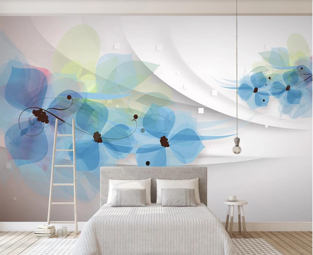 

3d wallpaper custom photo murals Exquisite flower relief 3D TV living room background wall decoration painting decor wall art pictures, Non-woven fabric