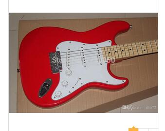 

Free Shipping Top Quality New ST red fretboard 6 string electric guitar 510
