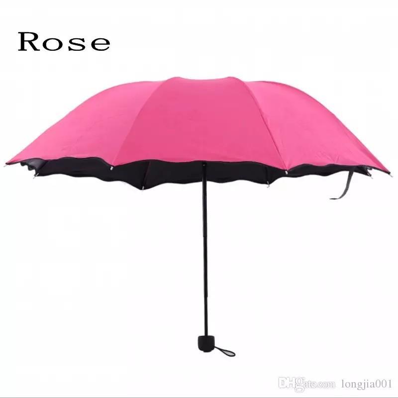 Pineappl Skull Art Glasses fashion print cute Windproof automatic tri-fold umbrella sun UV protection Sun umbrella