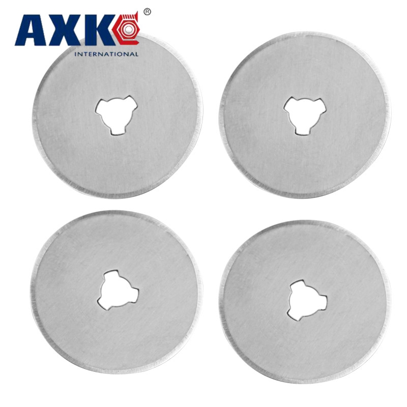5pcs 28mm Rotary Lames Coupe papier tissu circulaire Cut Patchwork Cuir Craft Rotary Cutter Recharge Lames de rechange New DT