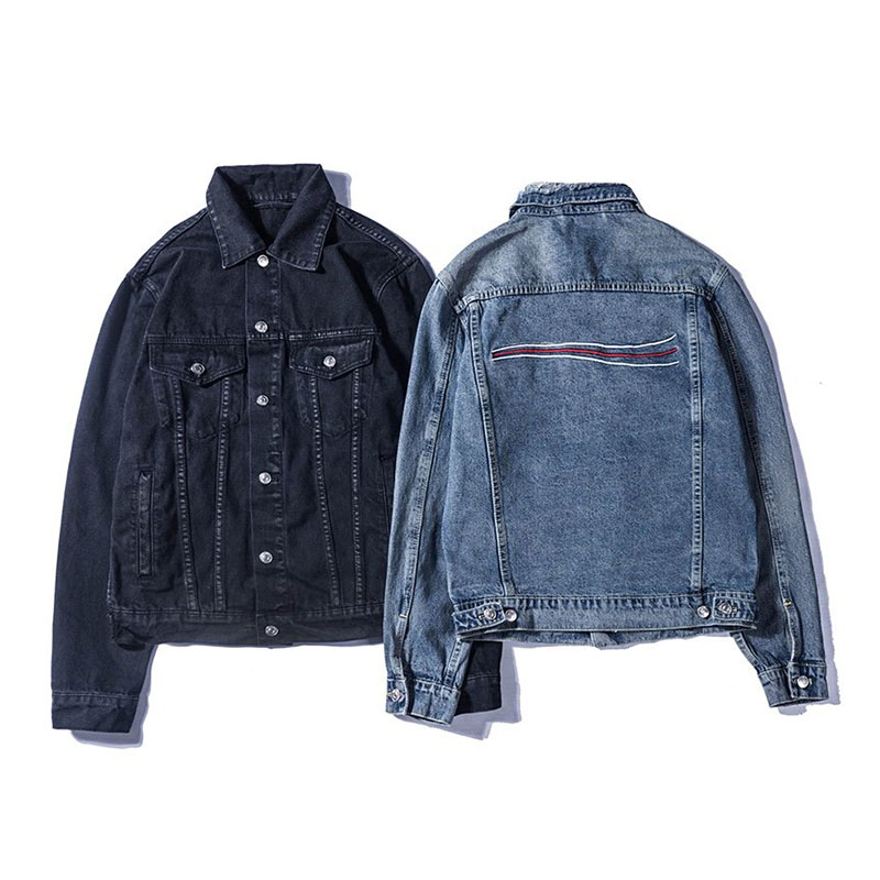 Mens Designer Denim Jacket Women High Quality Casual Coats Black Blue Fashion Brand Men JacketS