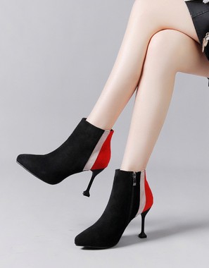 Nouvelle Arrivée Vente chaude Promotions Super Fashion Influx personnalisés Martin Cowgirl Beau Mélange Mélange Couleur pointu noble talons Botti
