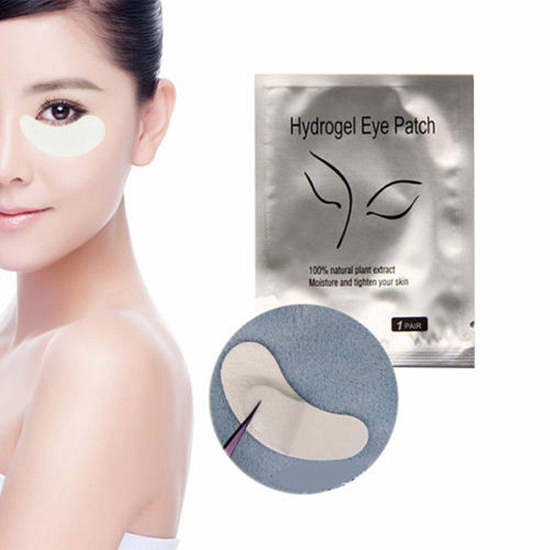 

5pairs Individual Eyelash Extension Pads Silk Eye Patches Under Eyepatch For Eyelash Extension Remover Makeup Tool Hot Sale