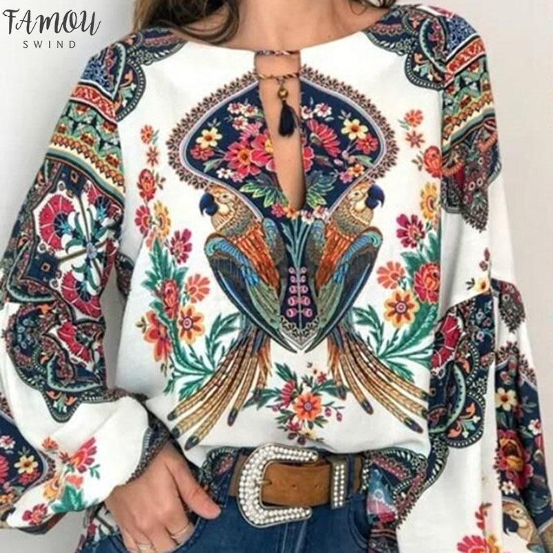 bohemian style tops plus size