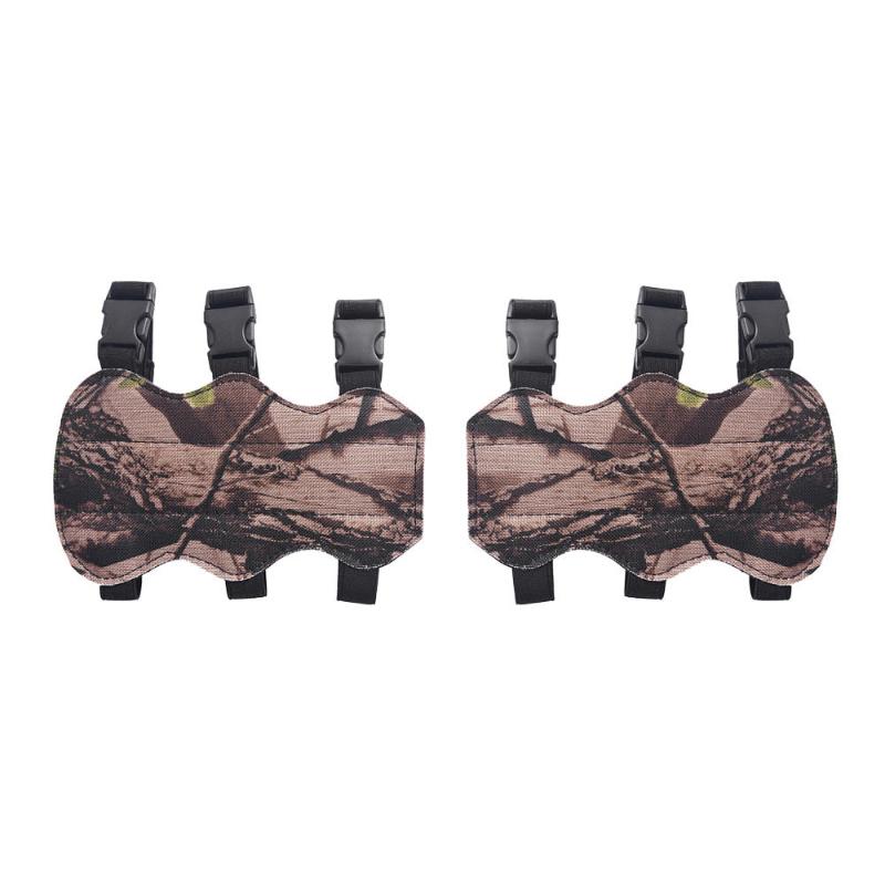 

2Pcs Archery Armguard Camouflage 3 Straps Sleeve for Bow Hunting Arms Protection