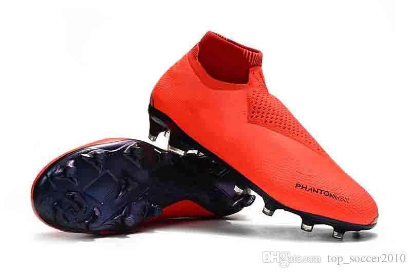 botines phantom rojos