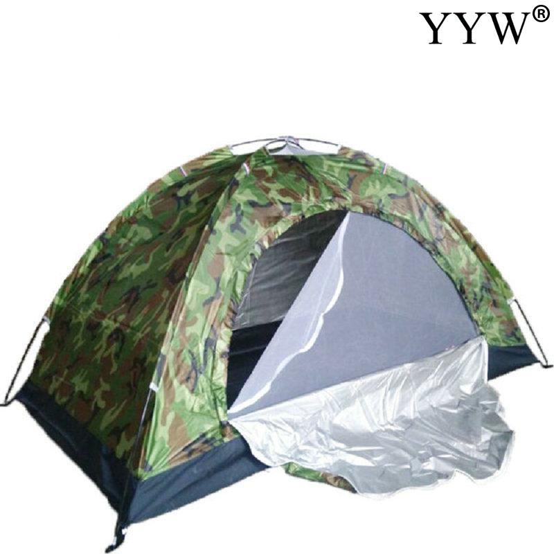 

Backpacking Tent 2 Person Aluminum Pole Lightweight Camping Tent Single Layer Portable Handbag For Hiking Travelling