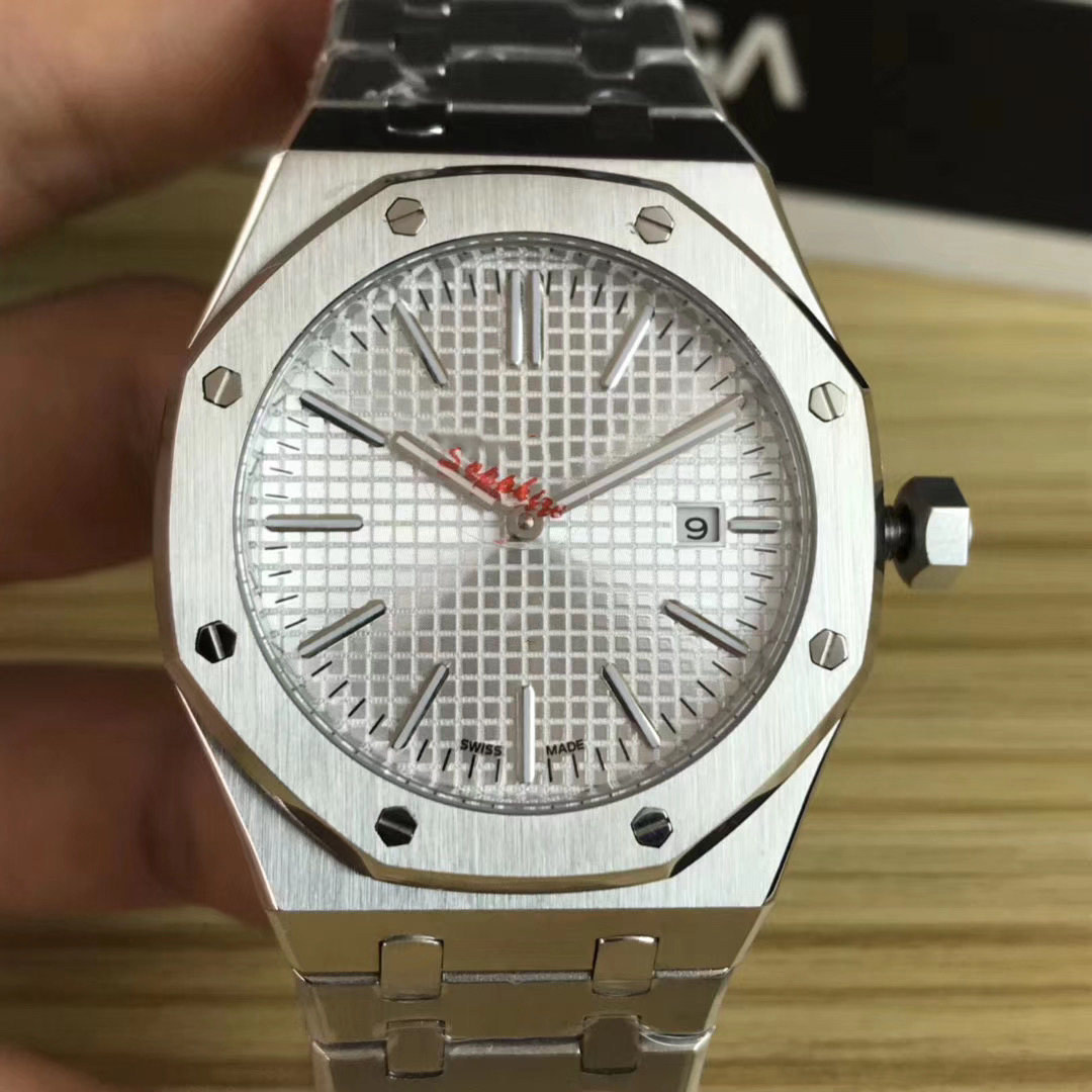 

Luxury Watch 41mm Full Stainless Steel Strap Mens Automatic Mechanical Watches Mens Wrist Watches High Quality, 1pcs screwdriver