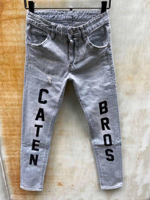 

DSENQI New Men Jeans Ripped for Men Skinny Jeans Pants Mens Outwear Man Pants 9102, As pic