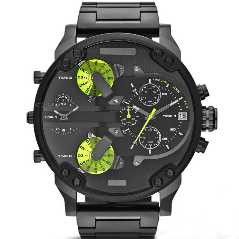 

Men fashion military watch DZ Quartz stainless steel Mens watches 50mm DZ7311 DZ7312 DZ7313 DZ7314 DZ7315 DZ7333 orologio di lusso, 7311