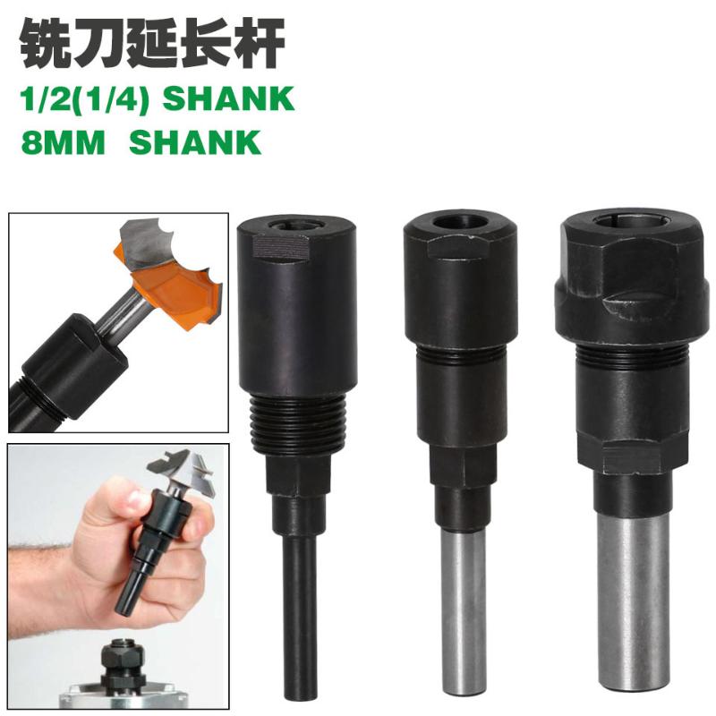 

1/4 "8mm 12mm 1/2 Shank Engraving Machine Trimmers and Lawn Edge Trimmers Extension Extension Pole
