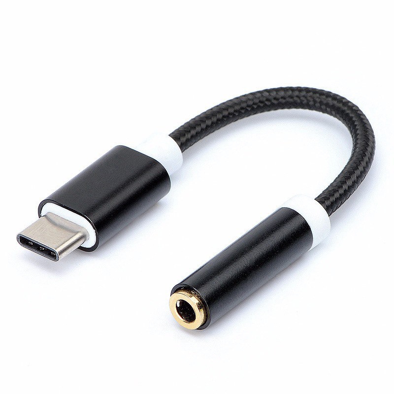 

3.5MM Type-C Conversion Interface Adapter Cable, Black