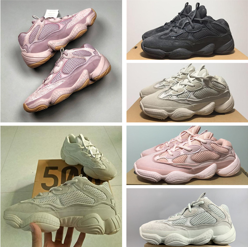 

Hott Sale yz 500 Desert Rat classic casual shoes Kanye West Wave Runner 500s Blush Supermoon Running shoes Athletic Outdoor running Sneakers