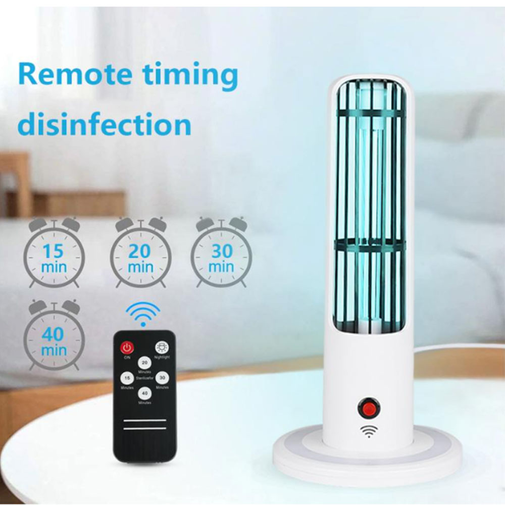 

UVC Germicidal Lamp Ozonator Household Disinfection UV Sanitizer Lamp,110V/220V 20W UV Lamp for Indoor US EU PLUG UVC light