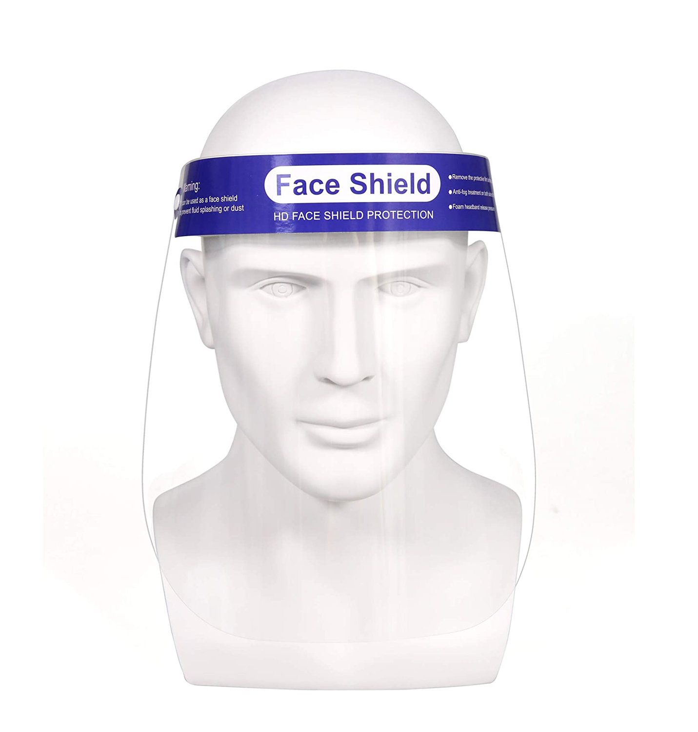 5 pièces en Plastique visière écran Facial Protection des Yeux réglable Transparent avec Bande de Caoutchouc 5 5 pièces en Plastique visière écran Facial Protection des Yeux réglable Transparent avec Bande de Caoutchouc 5
