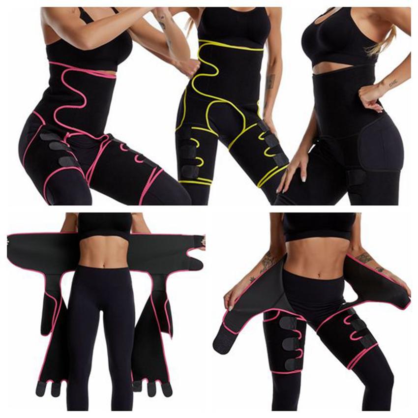 UPS Libre Ship Taille Tuyaux Tuyaux 3 en 1 Taille Taille de la taille Butteuse et hanches Burn Burn Burner jambe minceur Taille de taille FY8054