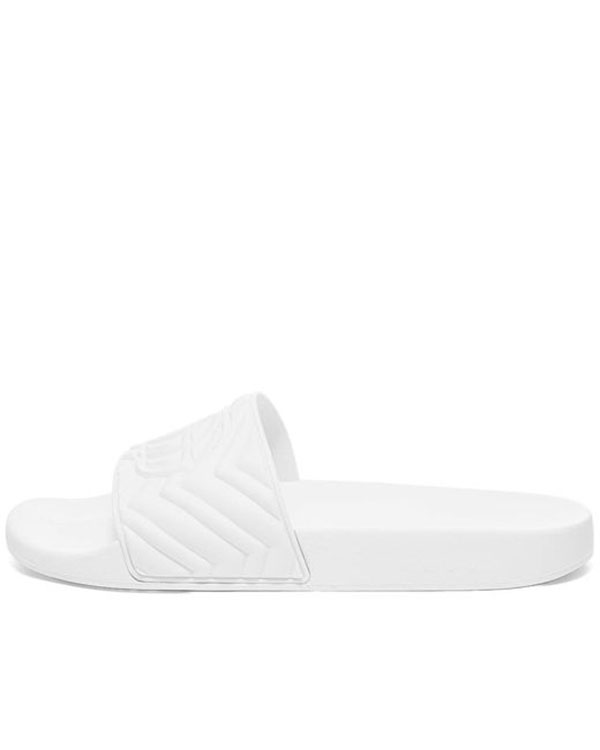 

2020ss mens womens unisex luxe pool slides Quilted leather slip-on sandals outdoor beach causal flat slippers size euro 35-45, White