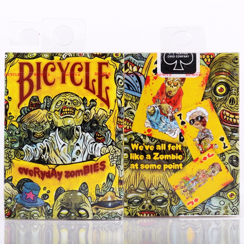 

Bicycle Everyday Zombie Playing Cards Deck Poker Size USPCC Custom Limited Edition Magic Cards Close Up Stage Magic Tricks Props