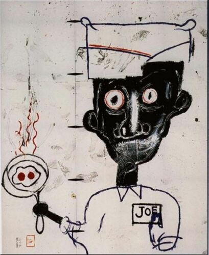 

Jean Michel Basquiat Eyes and Eggs Abstract HUGE Oil Painting On Canvas Wall Art Home Decor Large Picture 190921