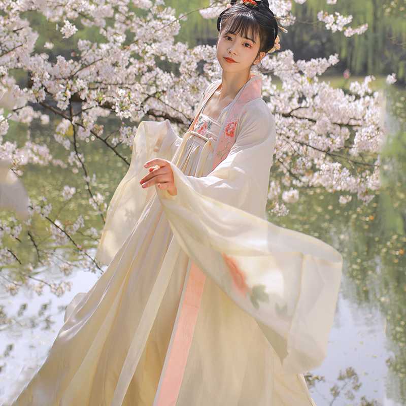 

Chinese Hanfu Ancient Traditional Fairy Princess Dress Women Stage Performance Cosplay Outfits Tang Suit Hanfu Dresses DWY3912, As picture