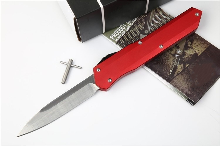 

Recemmend Munroe Cyp flat red and black slider Hunting Folding Pocket Knife Survival Knife Xmas gift for men copies 1pcs freeshipping