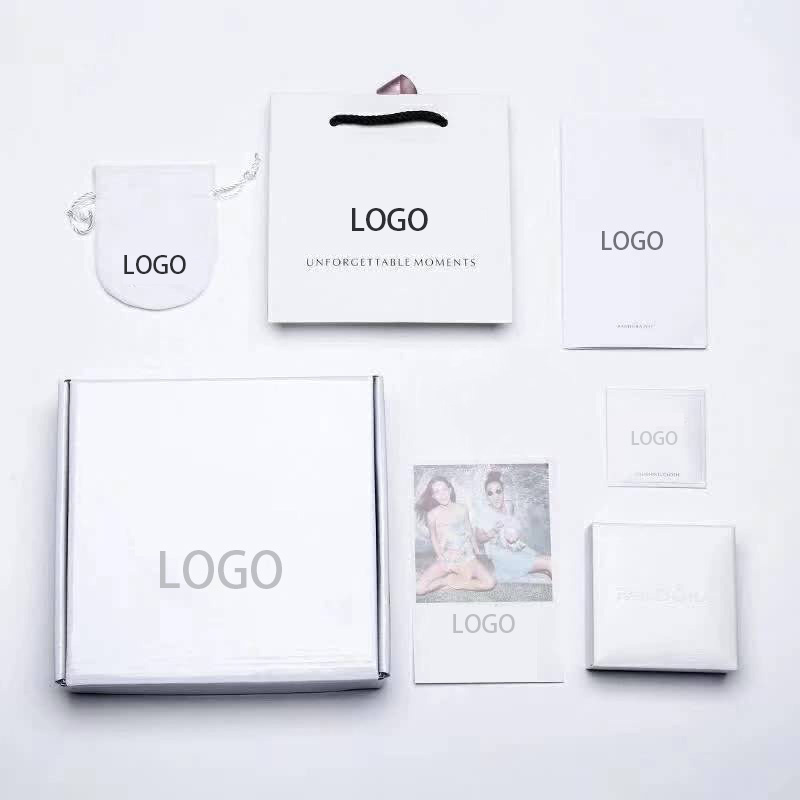 

New Brand White Bracelet Packaging Fit Original European Charm Bracelet Fine Jewelry Gift Box, Black;white