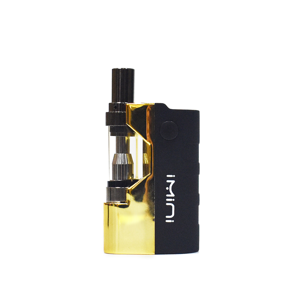 

Imini Thick Oil Cartridges Vaporizer Kit 500mAh Box Mod Battery 510 Thread New Liberty V1 Tank Wax Atomizer Vape Pen Starter Kits