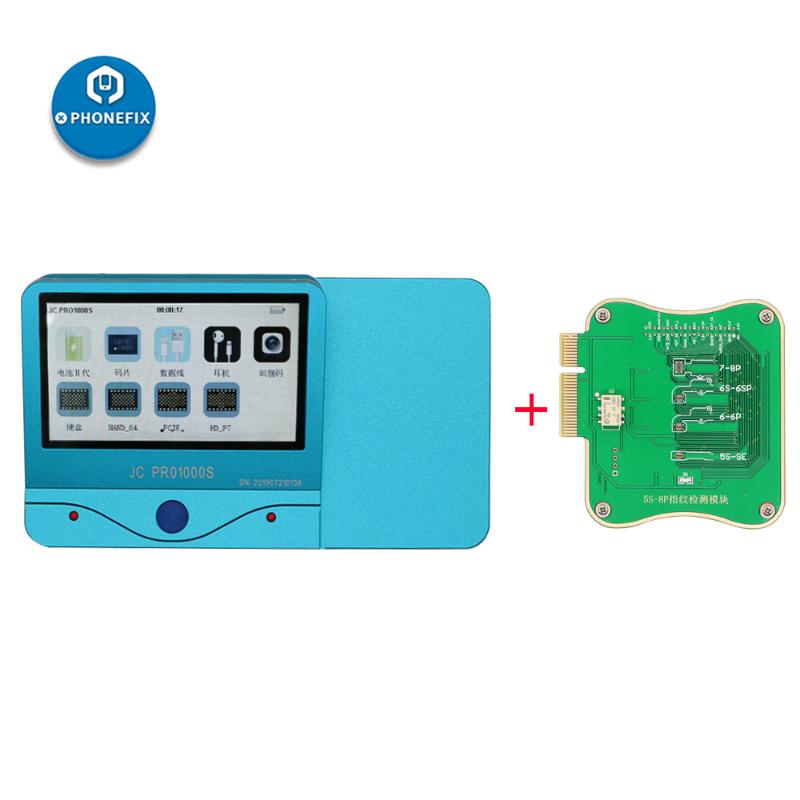 

JC FPT-1 Fingerprint Home Button Testing Module For 5S 6G 6p 7 7p 8 8p One Key Reading Write Fingerprint Serial Number