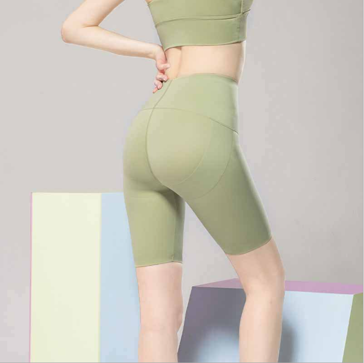 

Yoga Shorts Pants Women High Waist Push Up Summer Elastic Running Shorts Fitness Gym Leggings Yoga