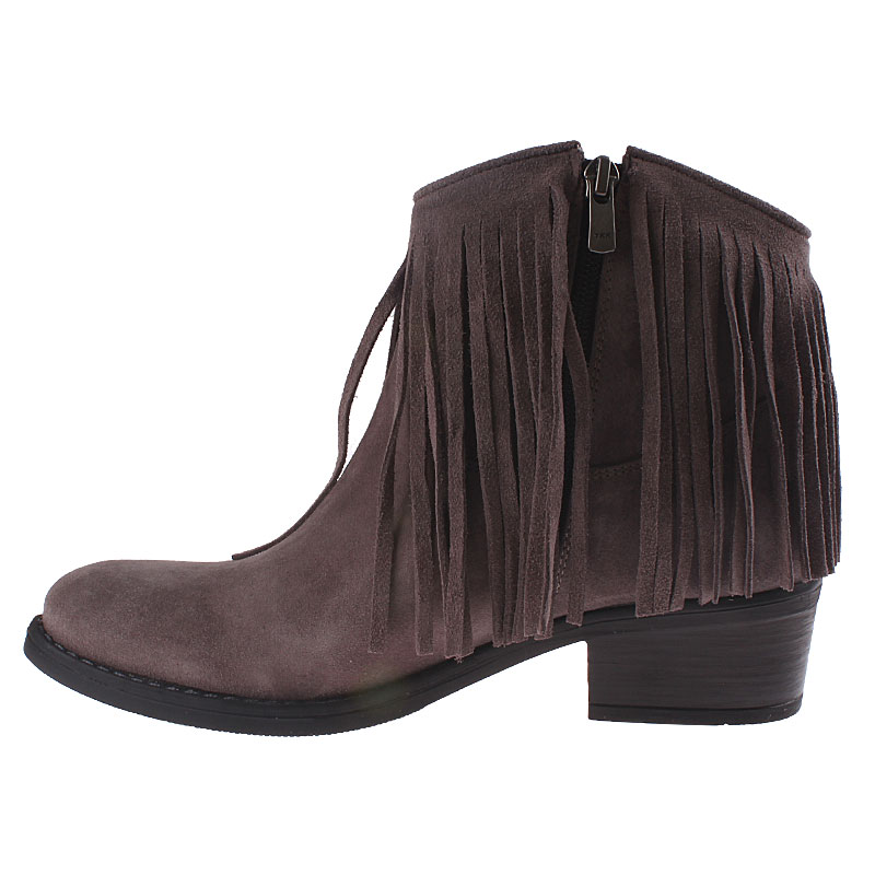 

John May Cream Woman Boots Bu-32316-09 Leather Mink, Brown