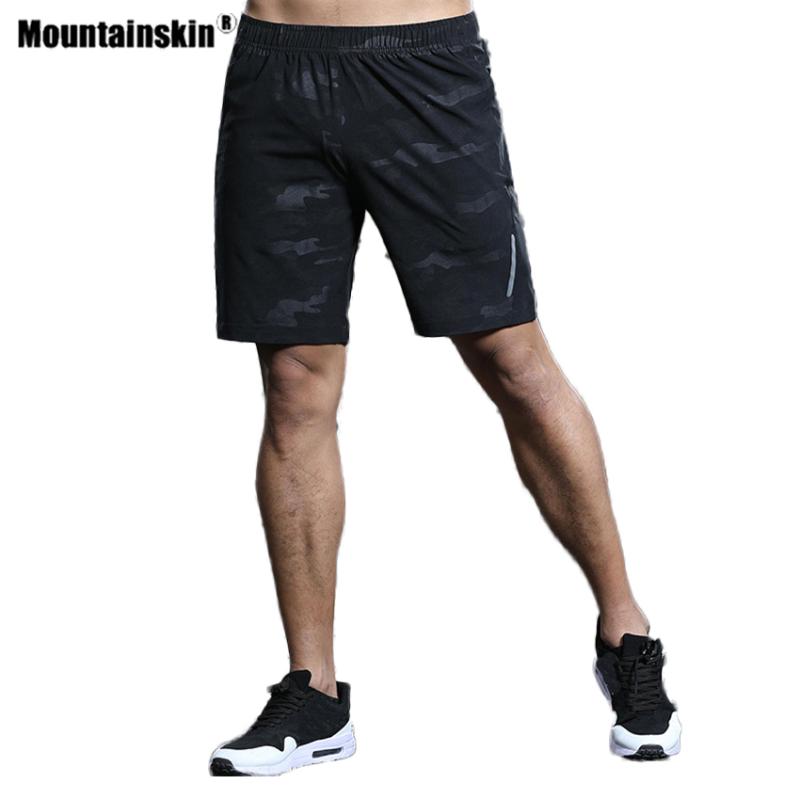 

Mountainskin Men's Summer Loose Comfortable Camouflage Hiking Shorts Outdoor Sports Running Camping Male Trousers VA757, Men black