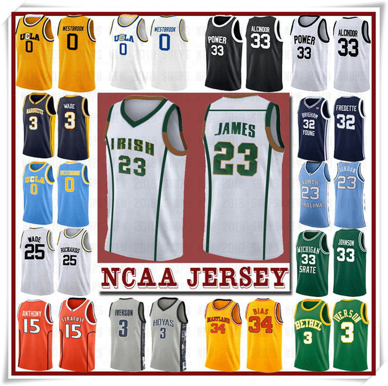 

NCCA Jersey Kawhi Leonard James Iverson Men 23 LeBron Durant 13 Harden Curry Stephen college Basketball Jerseys Russell Westbrook Men2, Ncaa-men