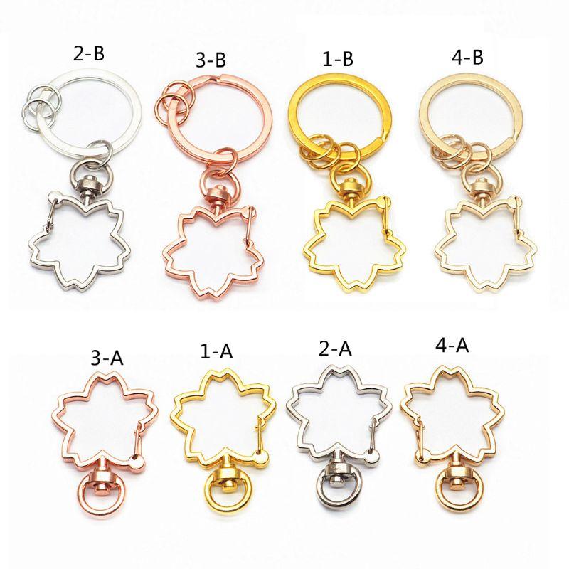 10pcs Metal Snap Hook Lobster Clasp Lanyard Pendant For Keyring Keychain Jewelry