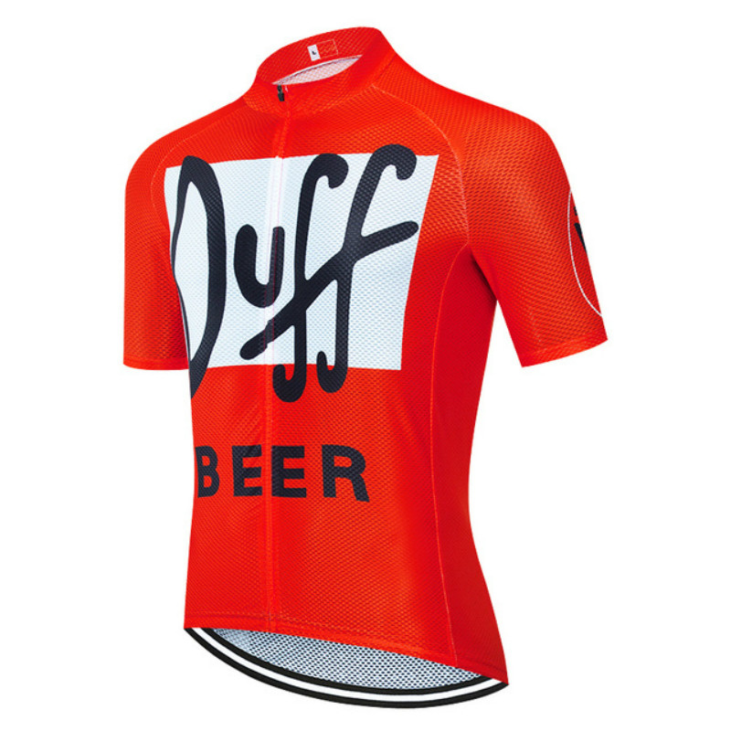 

orange Pro team cycling Jersey Men Summer road bike shirt quality bicycle tops wear ropa ciclismo, Picture color