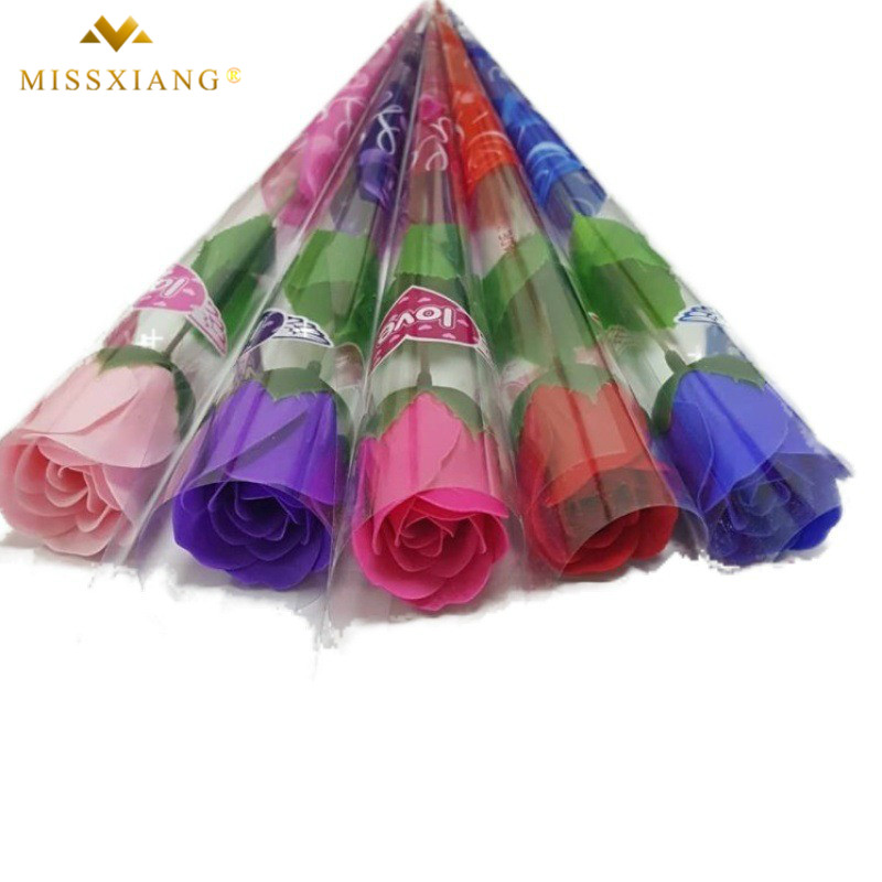 

DIY Home Decorations Single Artificial Roses Wedding Decorations Living Room Desk Place Decorative Flowers Artificial Roses, Blue